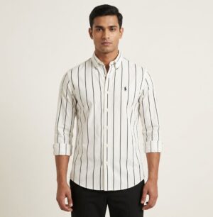 Premium Stripe Full Sleeve Shirt For Men