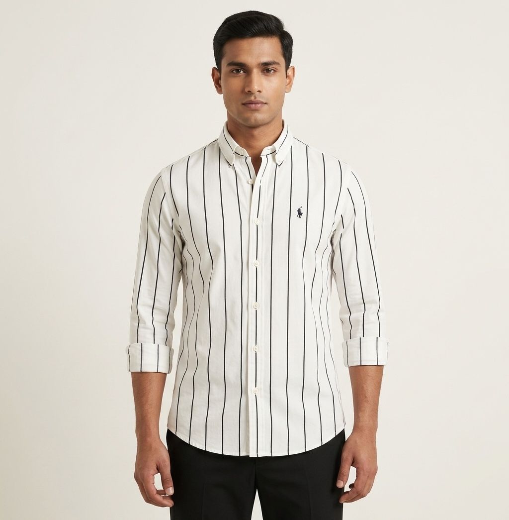 Premium Stripe Full Sleeve Shirt For Men
