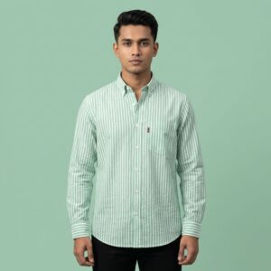 Premium Stripe Full Sleeve Shirt For Men